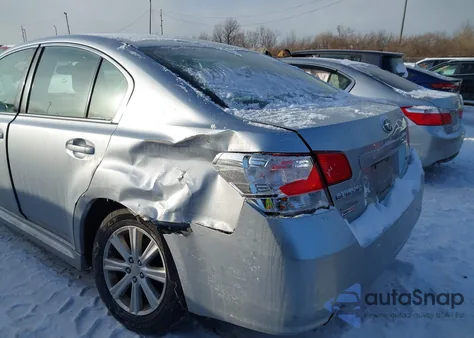 2012 Subaru Legacy 2.5I Premium from USA, damaged, VIN 4S3BMCC68C3030929